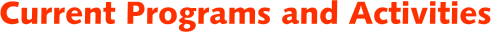 Current Programs